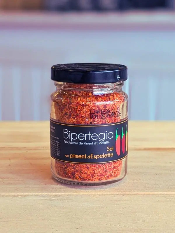 Sel au piment d'Espelette AOP Bipertegia Bipertegia