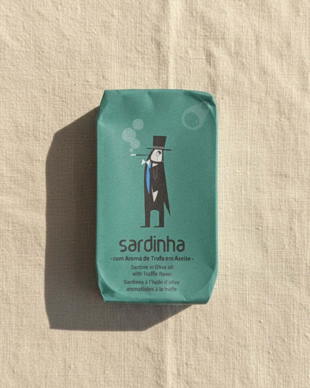 Sardines Portugaises à l'huile d'olive aromatisées à la truffe