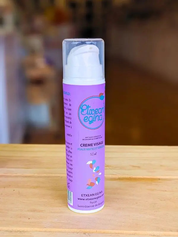 Crème visage peaux mixtes à grasses BIO - Etxean Egina Etxean Egina