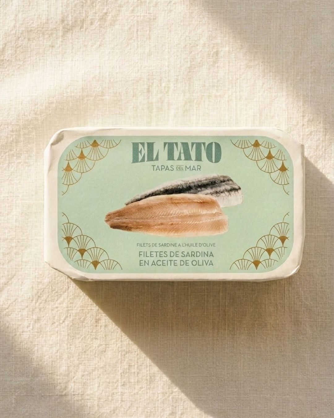 Filets de Sardines à l'Huile d'Olive — Calle El Tato | Conserve artisanale de Galice, 115 g