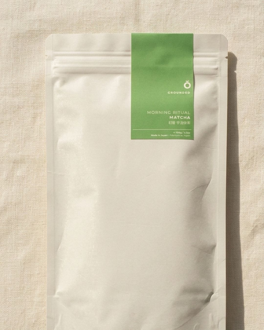 Matcha Morning Ritual Grounded Capbreton | thé matcha cérémonie japonais Uji
