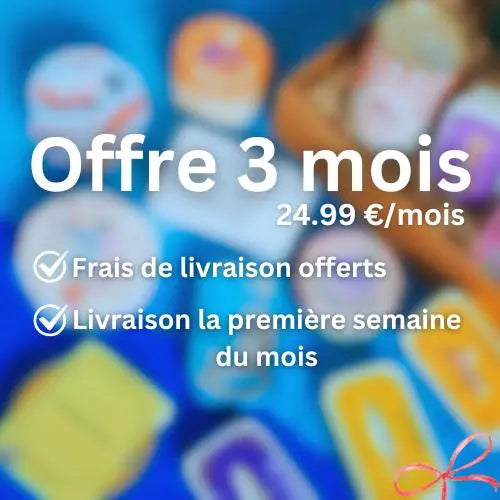 Box mensuelle Sardine Abonnement box 3 mois