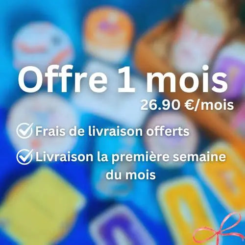 Box mensuelle Sardine - Abonnement 1 mois
