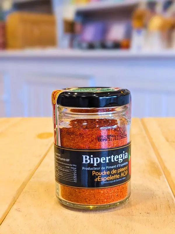 Poudre de piment d'Espelette AOP Bipertegia 40g Pays Basque
