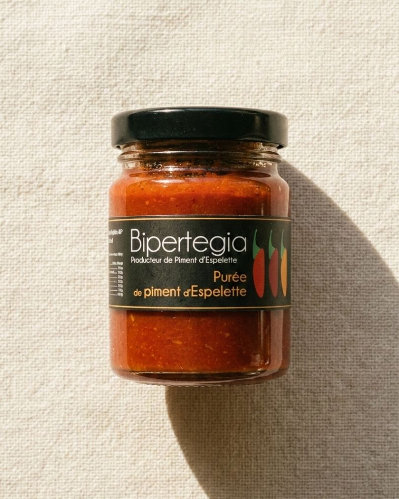 urée de piment d’Espelette Bipertegia verre 90 g condiment basque