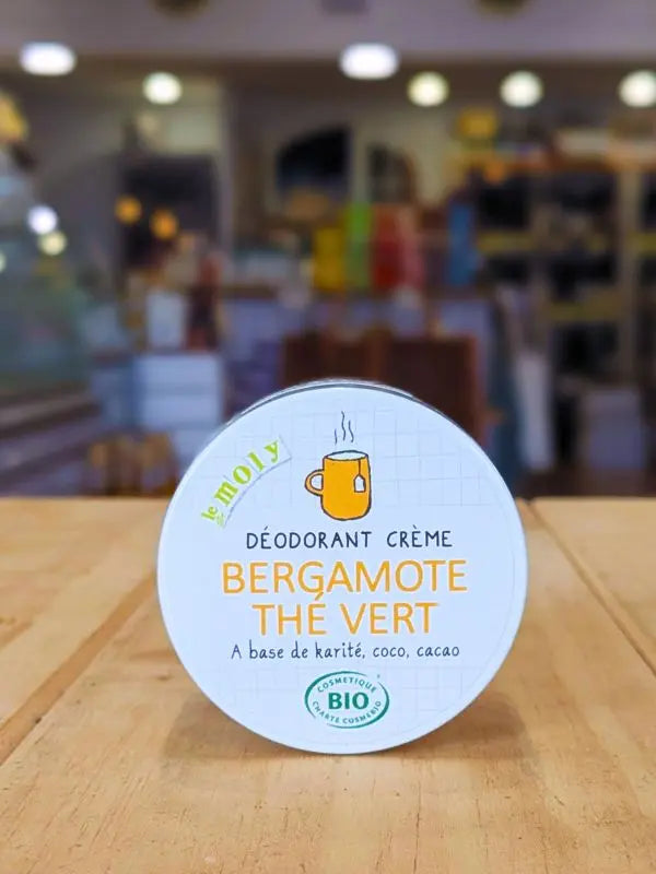 Déodorant bio crème Bergamote Thé vert - Le Moly