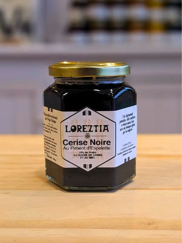 confiture-cerise-noire-piment-espelette-loreztia SARDINE