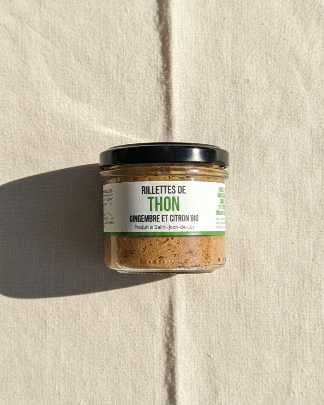Rillettes de Thon Germon Gingembre et Citron Bio – Onake