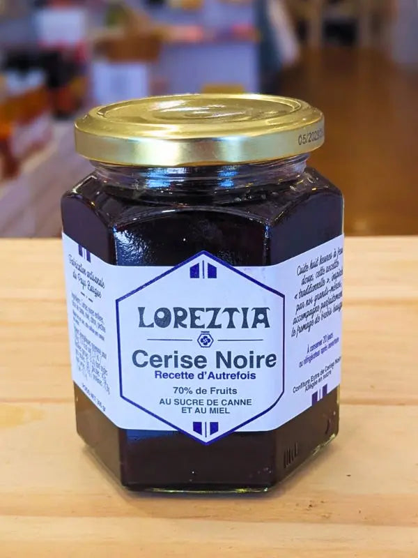 Confiture cerise noire, recette d'autrefois, Loreztia - Pays basque