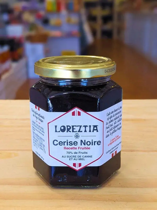 Confiture cerise noire, recette fruitée, Loreztia - Pays basque