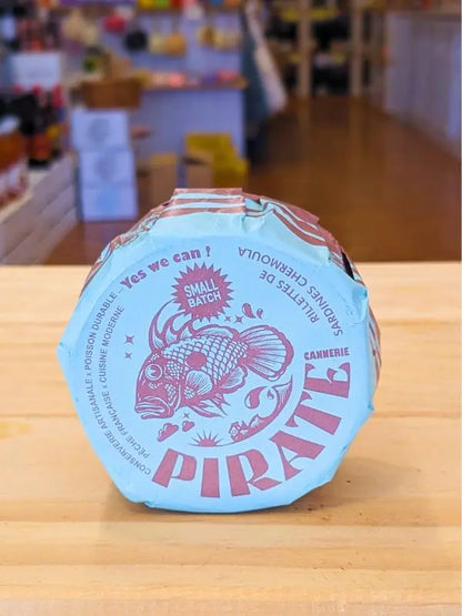 Rillettes de Sardine Chermoula - Conserverie Pirate Cannerie