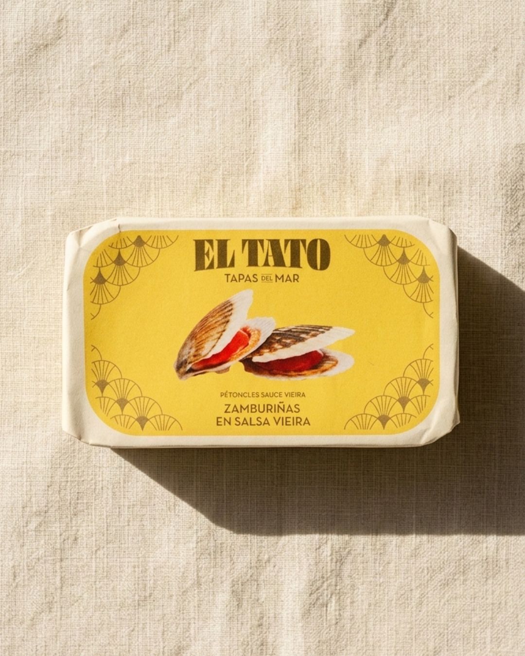 Pétoncles "zamburiña" sauce Vieira El Tato tapas de la mer espagnoles