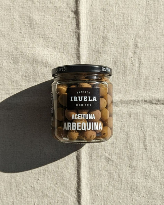 olives Iruela Arbequina olives espagnoles naturelles tapas