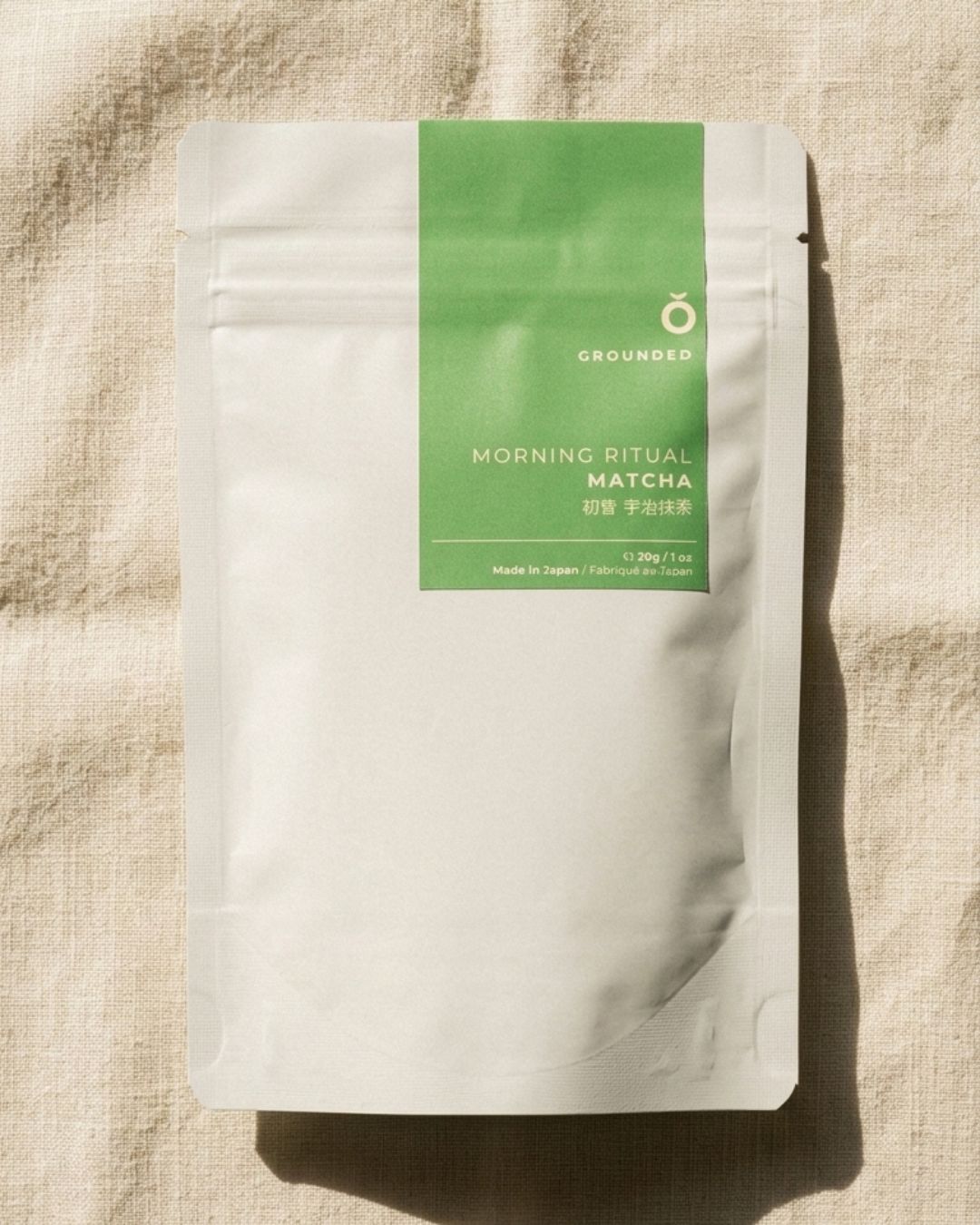Matcha Morning Ritual Grounded Capbreton | thé matcha cérémonie japonais Uji