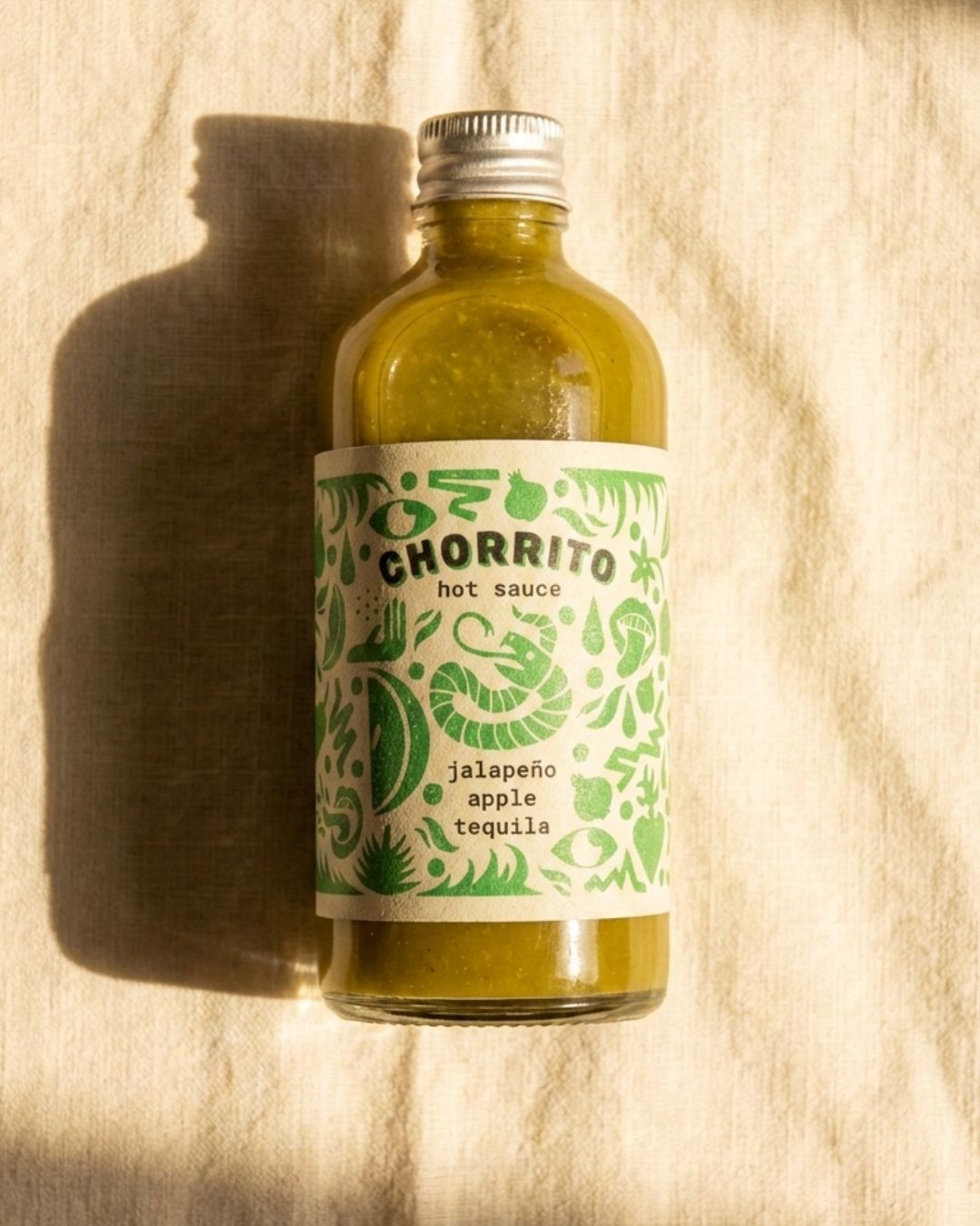 Hot Sauce Verte Jalapeño Tequila Pomme Verte - Chorrito