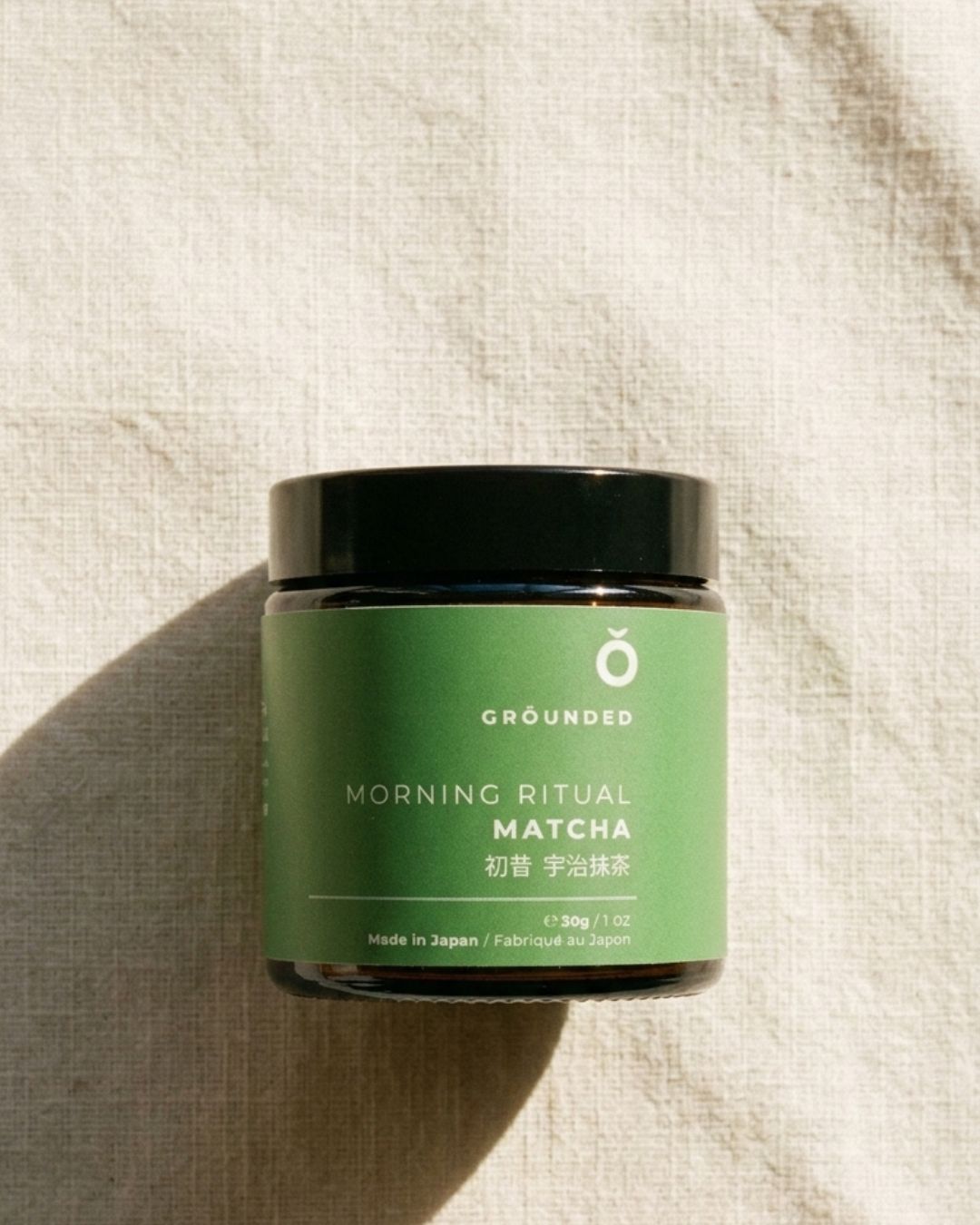Matcha Morning Ritual Grounded Capbreton | thé matcha cérémonie japonais Uji