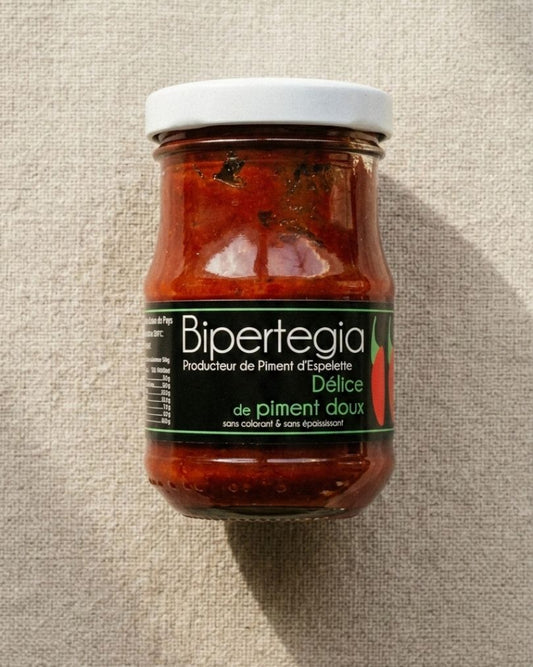 Délice de piment doux Bipertegia 100 g Condiment basque fruité