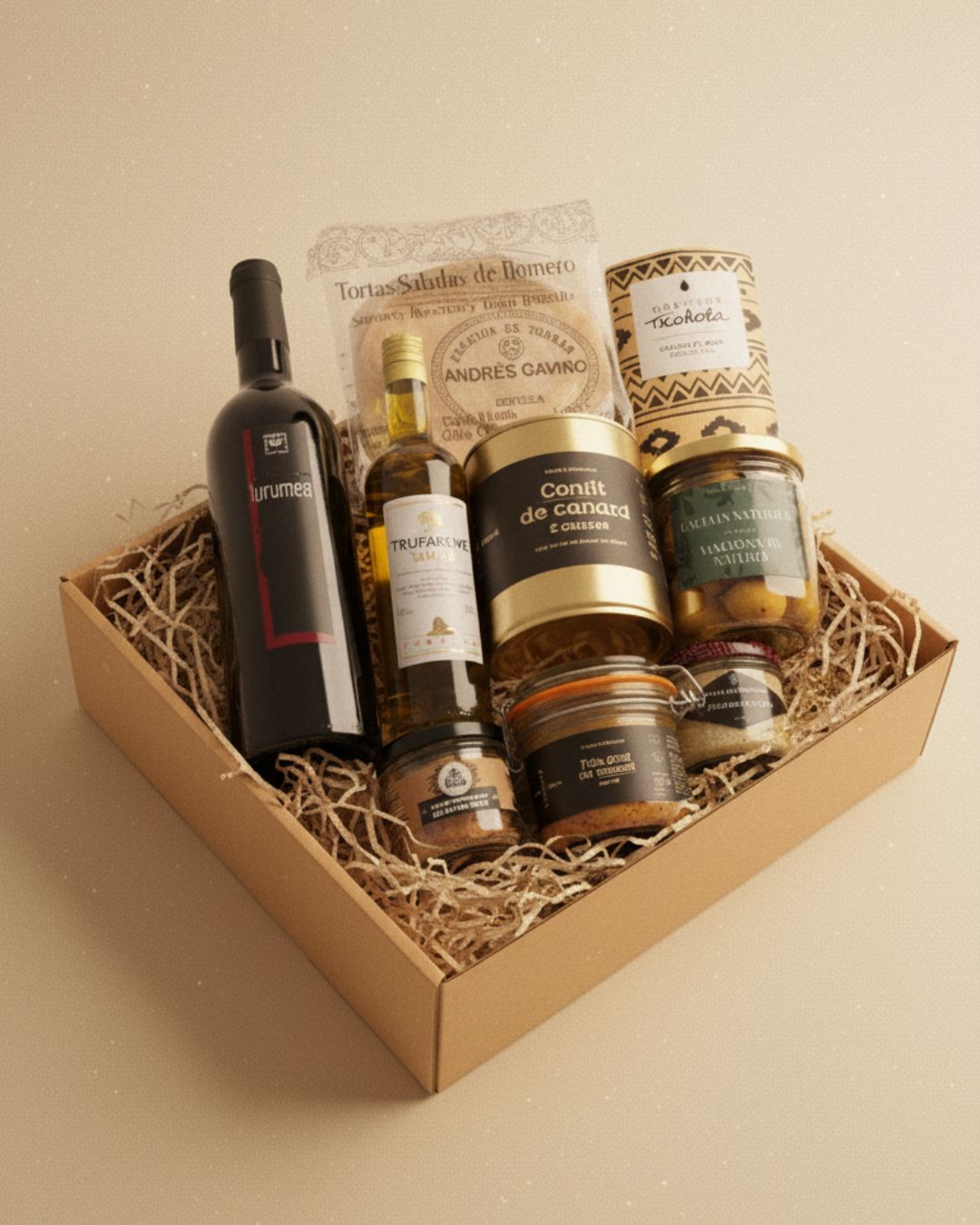 Coffret cadeau “Terroirs et Délices du Sud-Ouest” — vins, biscuits et gourmandises artisanales