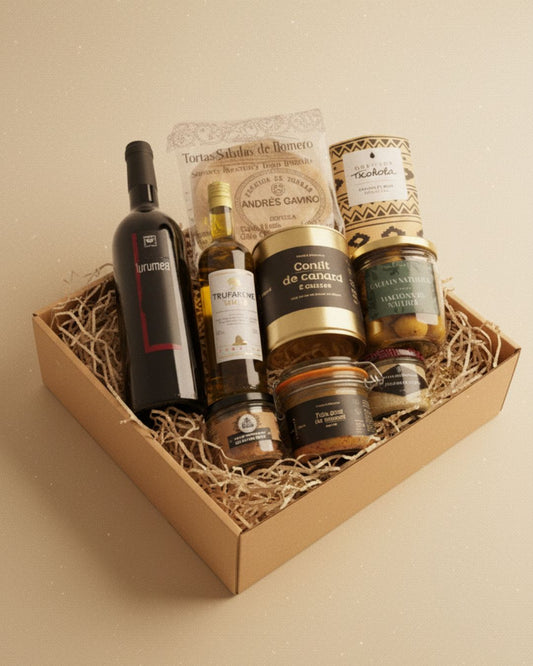 Coffret cadeau “Terroirs et Délices du Sud-Ouest” — vins, biscuits et gourmandises artisanales