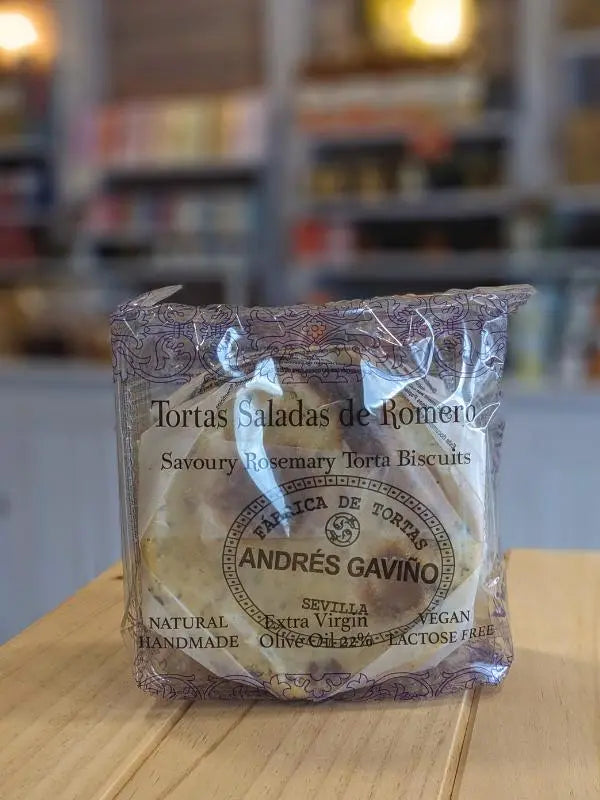 Tortas de aceite au romarin Andrés Gaviño