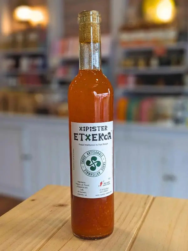 Xipister Etxekoa : sauce basque artisanale du pays basque